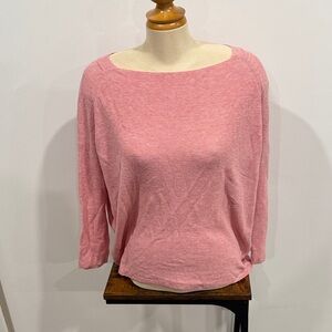Lou & Grey Soft Pink Long Sleeve Top
